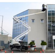 Camion nacelle Zed 20.3 h avec nivellement hydraulique du panier