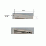 Duo Sofa - Armoire lit escamotable avec canapé Azur 2 x 90/200 - Structure pin et façade blanche_4