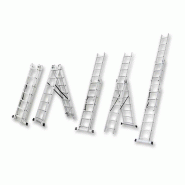Échelle transformable 3 plans 3x7 échelons – MTF – aluminium max 4,06 m – 1zst9058_4