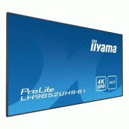 Iiyama LH9852UHS-B1 àÉcran d'affichage dynamique àÉcran plat de signalisation numérique 2,49 m (98