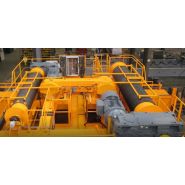 Treuils de levage spéciaux - Fayat Entreprise T.P - capacités jusqu'à 200t et vitesse jusqu'à 90 m/mn_4