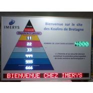 Panneau d'affichage de sécurité et gestion de nombre de jours sans accidents dans les entreprises - INTSNBJSA_5