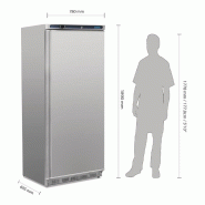 Armoire réfrigérée négative Inox - 1 porte - Série C - 600L | Polar - CD085_4