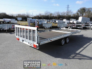 Remorque plateau roues dessous LIDER - PTAC : 3500 kg - 2 essieux freinés - 506 x 215 cm - Reference - MP 255 133 750 1_4