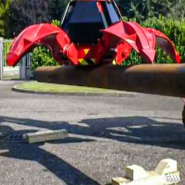 Grappin à ferraille Série GMPVT M - électro-aimant intégré - 4 ou 5 dents - pour pelles 4 à 10 tonnes et camions-grues_4