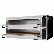 Four à pizza électrique Virtuoso99TOP - Grande fenêtre vitrée - Tout refractaire - 18 pizzas Ø 35 ou EN6040  | Prismafood - Commandes digitales_4