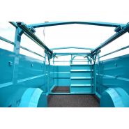 Rollvan 59, remorque équipée de barrières intérieures personnalisables