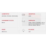 T-rex Plus - Machine pour clés laser, poinçonnées et tubulaires - Keyline S.p.A. - Poids 24 kg_4