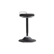 Tabouret assis-debout dynamique avec base inversée - posture ergonomique et balancement actif_4