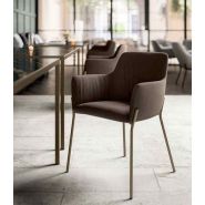 CITY-DECO - Chauffeuse polyvalente home-office avec style vintage et piètement métal ou bois_4