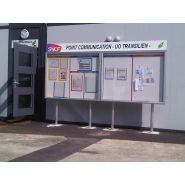 Vitrine intérieure - large gamme pour entreprises - différentes formes et conceptions_4