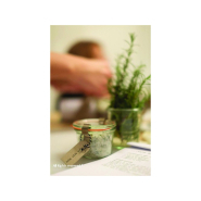 Bocaux en verre Weck® Modèle 80 ml DROIT avec joints et couvercles en verre inclus - WN000039_4