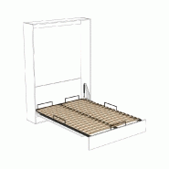 Composition Lit Escamotable Dynamo Chêne - Couchage 140 x 200 cm avec Rangements Intégrés et Ouverture Assistée_4