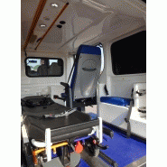 Ambulance Opel diesel manuelle avec 133 000 km au compteur