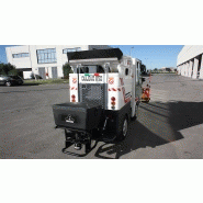 Dulevo 850 - Balayeuse de voirie aspiratrice diesel - 22000 m2/h - Piste de nettoyage 1500 à 1850 mm_4