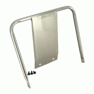 Chaise haute de restaurant métal Chicago - GRIS_4