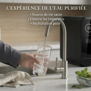 Osmoseur inverse AquaFlow Pro 1000 GPD - Contrôle en Temps Réel, Maintenance Facile_4