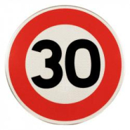 Panneau de prescription temporaire BK14 - Signalisation routière avec film rétro-réfléchissant_4