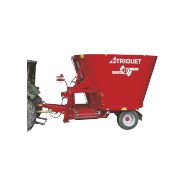 Solomix 1 VLH-K - Mélangeuse agricole Trioliet - Capacité 8 à 14 m³ - Vis verticale et déchargement avant_4