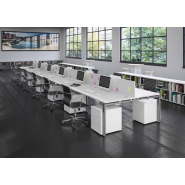 Bureau d'entreprise open space - coworking, desk sharing et mobilier professionnel - Burostock_4