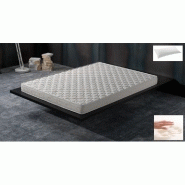 Canapé-lit convertible express Sun Elite - Polyuréthane graphite - Sommier à lattes 140x197 cm - Assises et matelas 16 cm mémoire de forme_4