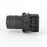 Demi-raccord symétrique avec verrou - DN 50 mm - Embout annelé Ø 55 mm - PP_4