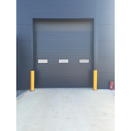 Borne bollard - Absorption des chocs - Diamètre 190 mm - Hauteur personnalisable 835 à 1200 mm - Fourreau rotatif breveté A-Safe_4