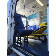 Fiat Ducato ambulance avec brancard et marche-pied