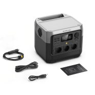 Kit station de charge portable 600w - 768wh ecoflow river pro 2 avec panneau solaire pliable 135w