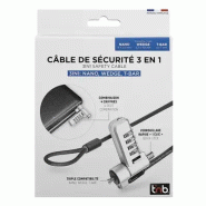 T'nB MCAV3IN1CODE accessoire de cble Serrure de sécurité à  cble_4