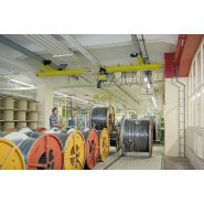 Pont roulant inférieur monopoutre ou bipoutre avec une capacité de charge jusqu'à 5000 kg - GIS_4