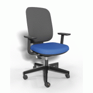 Siège opérateur Alaia en résille - Sokoa - Bleu, Réglable hauteur, Non, Classique_4