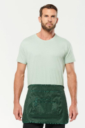 Tablier court de jardinage écoresponsable unisexe - WK841 - polyester recyclé, imperméable et multipoches_4