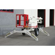 Nacelle tractable parma12 - matilsa - hauteur de travail 12 m_4