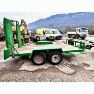 BOUVERET r23200 remorque porte engin 2 essieux 3,2t_4