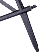 Progarden clôture de jardin décorative 5 pcs pp noir 48x34 cm 447579_4