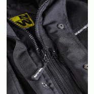 Parka imperméable matelassée et respirante - Taille M, 94-96 cm - Capuche amovible et coutures étanches_4