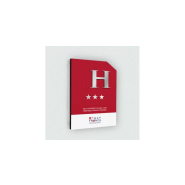 Panonceau de classement Hôtel - Plaque aluminium dibond 308x420mm - antigraffiti et anti UV_4