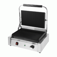 Grill panini Buffalo Bistro plaque rainurée | Buffalo - CU602_4