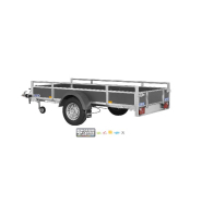 Remorque polyvalente en bois - WOODY FW150 - 1 essieu freiné - PTAC : 1500 Kg - 306 x 154 cm - SARIS_WOODY_FW150_4