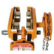 Solution de levage Kito CB ATEX avec chaîne de manoeuvre en acier inoxydable