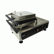 Gaufrier rotatif 2pcs gaufre de bruxelles l605 7540.0070 COMBISTEEL_4