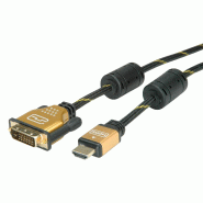 Roline gold câble pour écran dvi (24+1) - hdmi, m/m, 1,5 m_4