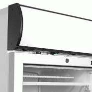 Armoire réfrigérée négative vitrée avec canopée LED - 270 L | Tefcold - UFFS371GCP_4