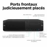 HP Z2 G9 Intel® Core¢ i7 i7-14700 16 Go DDR5-SDRAM 512 Go SSD NVIDIA T400 Windows 11 Pro SFF Station_4