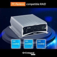 PC Fanless Intel Core I7/i5/i3 6ème génération compatible RAID, Windows 7/10 et triple écran - Référence: NISE3800R_4