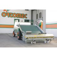 Récolteuse de légumes 8400 electro herbex - Ortomec SRL - largeur de tête 130 à 180 cm - électrique, automotrice et légère_4