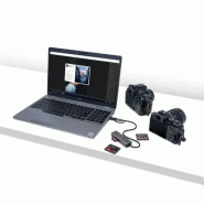 Lecteur de Cartes Mémoire Multi-Média, Lecteur de Cartes SD/microSD/CompactFlash, Adaptateur de Cart_4