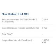 Tk4.100 tracteur agricole - New Holland - chenilles SmartTrax™ - Steering-O-Matic™ Plus - 74 à 99 ch_4