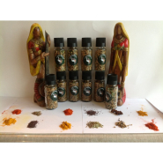 Lot de 40 bocaux TUBO TONDO 100 ml - modèles cylindriques en verre - WH000124 (Vendus sans les moulins)_4